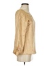 Tucker Gold Long Sleeve Blouse Size XS - photo 4
