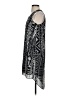 Love...ady 100% Polyester Graphic Black Casual Dress Size S - photo 5