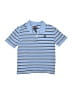 Chaps Blue Short Sleeve Top Size 8 - photo 1