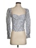 Kourt Blue 3/4 Sleeve Blouse Size S - photo 1
