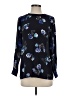 Thakoon 100% Polyester Floral Black Long Sleeve Blouse Size XS - photo 1