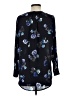 Thakoon 100% Polyester Floral Black Long Sleeve Blouse Size XS - photo 2
