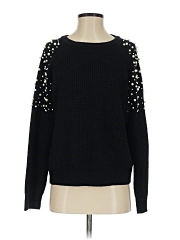 Aqua Pullover Sweater (view 1)