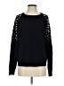 Aqua Stars Black Pullover Sweater Size S - photo 1