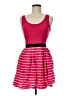 befree Stripes Pink Cocktail Dress Size EU 40 / US 10 - photo 1