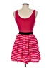 befree Stripes Pink Cocktail Dress Size EU 40 / US 10 - photo 2