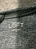 Ann Taylor LOFT Outlet Gray Sleeveless Top Size M - photo 7