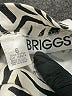 Briggs Animal Print Silver Casual Pants Size 6 - photo 4
