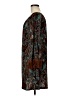 Honeyme Paisley Brown Casual Dress Size M - photo 5