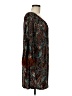 Honeyme Paisley Brown Casual Dress Size M - photo 4