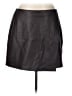 Old Navy 100% Polyester Black Faux Leather Skirt Size L - photo 1
