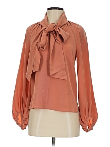 Cuyana Long Sleeve Silk Top (view 1)