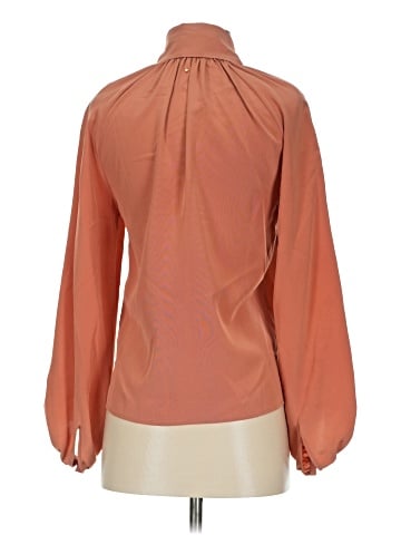 Cuyana Long Sleeve Silk Top (view 2)