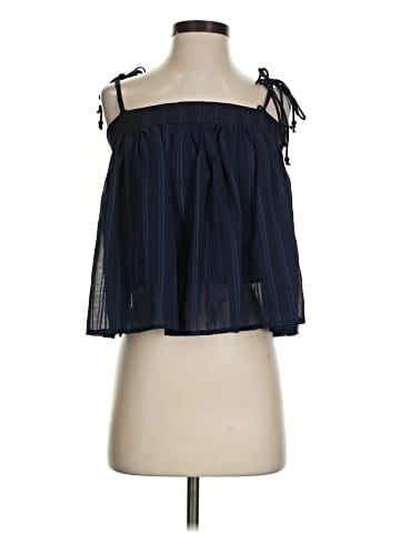 Line & Dot Sleeveless Blouse (view 1)