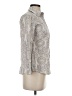 Attention Paisley Silver 3/4 Sleeve Blouse Size XS - photo 4