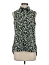 CAbi 100% Polyester Green Sleeveless Blouse Size S - photo 1