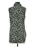 CAbi 100% Polyester Green Sleeveless Blouse Size S - photo 2