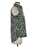 CAbi 100% Polyester Green Sleeveless Blouse Size S - photo 4