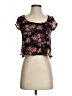 Charlotte Russe Black Short Sleeve Top Size XS - photo 1