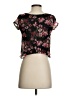 Charlotte Russe Black Short Sleeve Top Size XS - photo 2