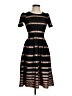 Lularoe Stripes Black Cocktail Dress Size XS - photo 1