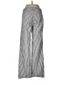 Avenue Montaigne Stripes Silver Casual Pants Size 8 - photo 2
