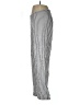 Avenue Montaigne Stripes Silver Casual Pants Size 8 - photo 5