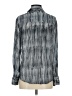 Bella Dahl 100% Rayon Silver Long Sleeve Blouse Size XS - photo 2