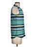 The Limited 100% Nylon Teal Sleeveless Button-Down Shirt Size S - photo 4