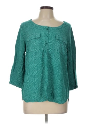 St. John's Bay 3/4 Sleeve Blouse (view 1)