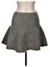 Zara Chevron-herringbone Gray Casual Skirt Size M - photo 1