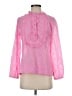 J.Crew Pink Long Sleeve Blouse Size XS - photo 1
