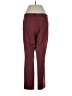 Theory Color Block Burgundy Wool Pants Size 4 - photo 2
