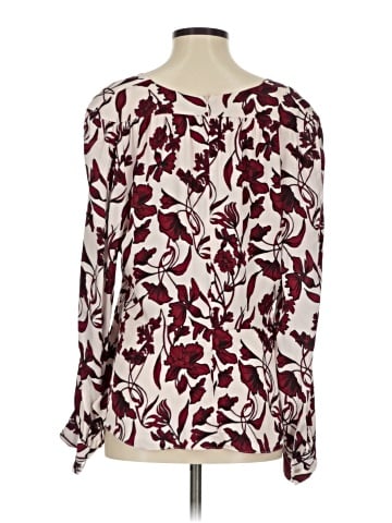 Lewit 3/4 Sleeve Silk Top (view 2)