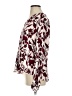 Lewit Burgundy 3/4 Sleeve Silk Top Size L - photo 5