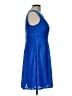 DressBarn 100% Polyester Blue Cocktail Dress Size 10 - photo 4