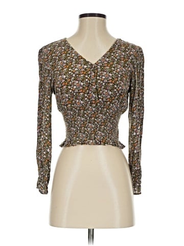 Paper Crane Long Sleeve Blouse (view 1)
