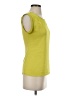 The Limited 100% Polyester Yellow Short Sleeve Top Size XS - photo 4