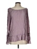 Fred David Purple Long Sleeve Blouse Size L - photo 1