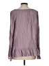 Fred David Purple Long Sleeve Blouse Size L - photo 2