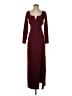 Lulus Burgundy Cocktail Dress Size XS - photo 1