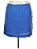 L.L.Bean 100% Cotton Blue Casual Skirt Size 16 (petite) - photo 1