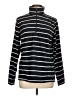 Lands' End Stripes Black Pullover Sweater Size L - photo 1