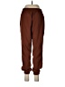 Express 100% Polyester Solid Brown Casual Pants Size M - photo 2