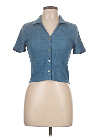 Double Zero Short Sleeve Blouse (view 1)