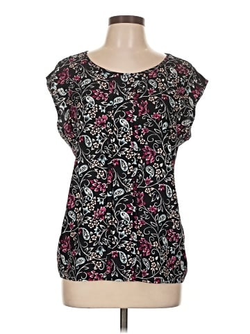 Ann Taylor Factory Short Sleeve Blouse (view 1)
