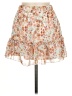 Altar'd State Floral Orange White Casual Skirt Size M - photo 1