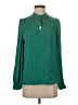 Maison d' Amelie 100% Polyester Green Long Sleeve Blouse Size XS - photo 1