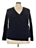 ELOQUII Blue Pullover Sweater Size 22 Plus - photo 1