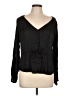 Chaser Black Long Sleeve Blouse Size L - photo 1